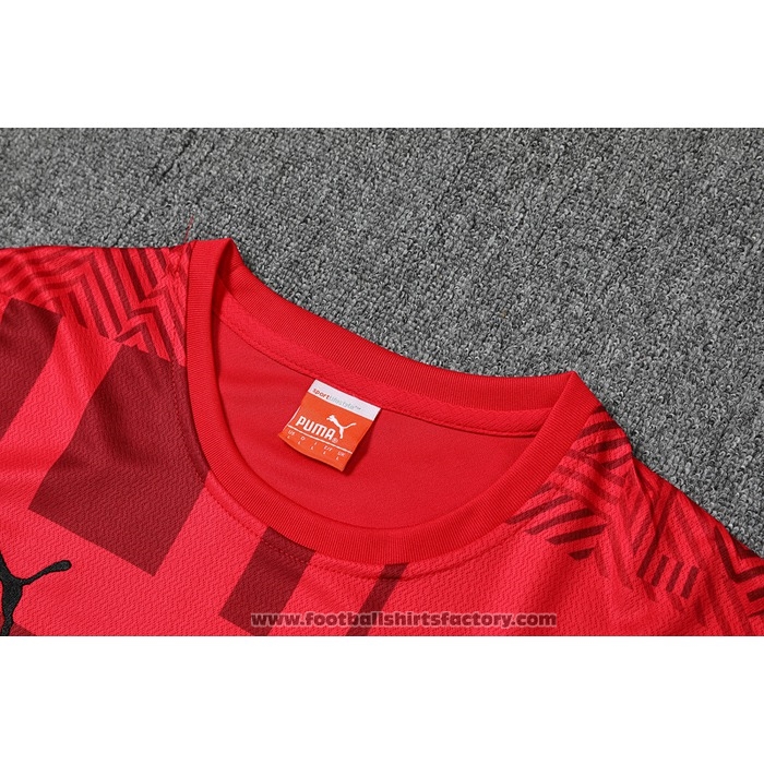Tracksuit AC Milan Short Sleeve 2022-2023 Red - Shorts